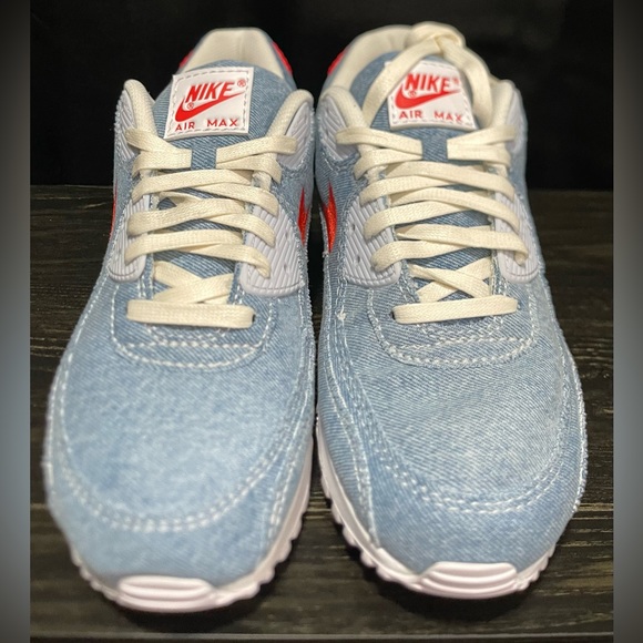 Nike men’s Air Max 90 “Denim Light Wash” size 9 brand new - Picture 2 of 5